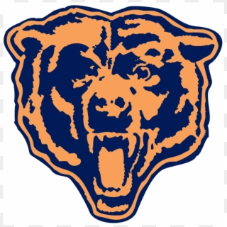 Chicago Bears Iron On Stickers And Peel-off Decals - Breast Cancer Chicago Bears, HD Png Download