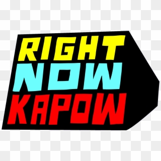 Kapow Png - Right Now Kapow Logo, Transparent Png