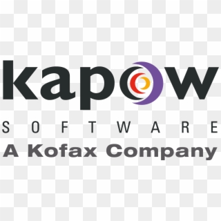 Why Kapow Is The Best Rpa Platform - Kofax Kapow Logo Png, Transparent Png