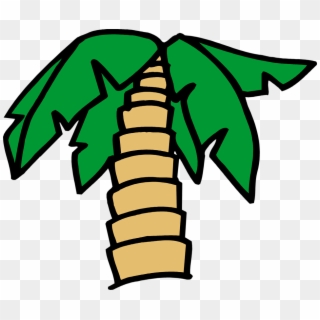 Palm Tree - Palm Tree Transparent Clipart, HD Png Download