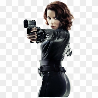 Black Widow Png Render By Mrvideo-vidman Pluspng - Viuda Negra Los Vengadores, Transparent Png