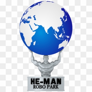 He-man Auto Robopark - Vector Earth Logo Png, Transparent Png