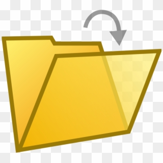 Directory File Folders Computer Icons Document Download - Open Button, HD Png Download