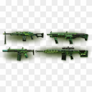 Nuclear Lmg Kapow, Nuclear Cv-12, Nuclear Honey Badger, - Warface Special Operations Rewards, HD Png Download