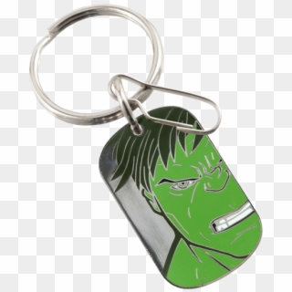 Picture Of Marvel Hulk Enamel Key Chain - Spiderman Keychain, HD Png Download