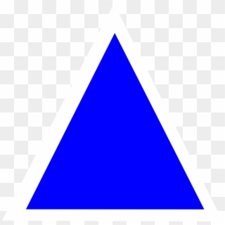 Blue Triangle Clipart, HD Png Download