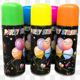 Crazy Ribbon Spray - Water Bottle, HD Png Download