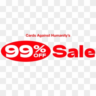 Cards Against Humanity 99% Sale Logo, HD Png Download