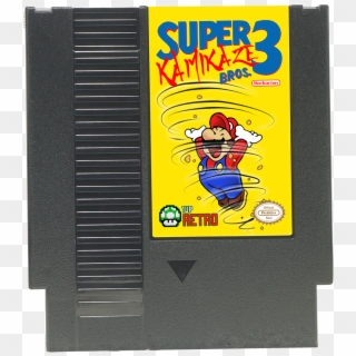 Super Kamikaze Bros 3, Nes Super Kaizo Mario, Kamikaze - Cartoon, HD Png Download