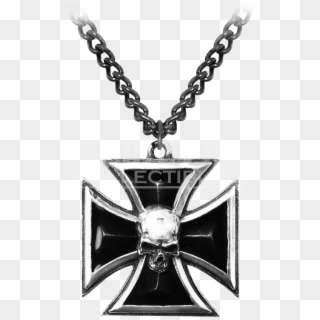 Black Knight's Cross Necklace, HD Png Download