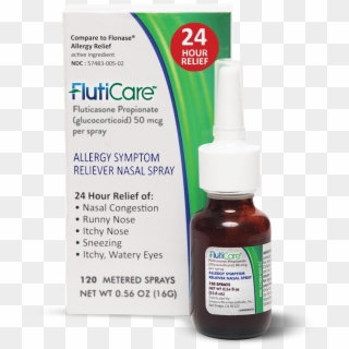 Fluticasone Propionate Nasal Spray Dosage, HD Png Download
