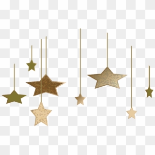 This Is A Sticker Of Stars Hanging For A Snow Globe - Star, HD Png Download