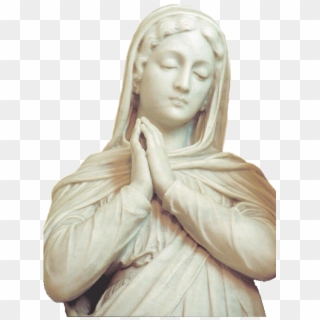 Stone Statue Of Mary, HD Png Download