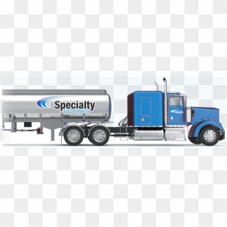 Onsite Fuel Delivery - Trailer Truck, HD Png Download