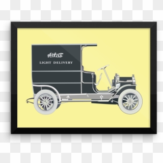 Atlas Delivery Truck - Antique Car, HD Png Download