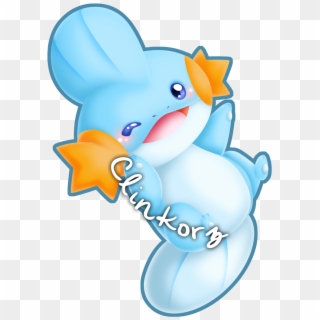 Cutie Pie <3 New Mudkip For New Charm Time Getting - Cartoon, HD Png Download