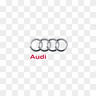 Custom Vinyl Banner, 13oz Premium - 3d Logo Of Audi, HD Png Download