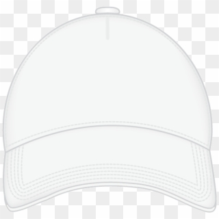 05 - White Cap Front Png, Transparent Png
