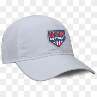 Lightweight, Adjustable White Hat With Low Profile - Baseball Cap, HD Png Download