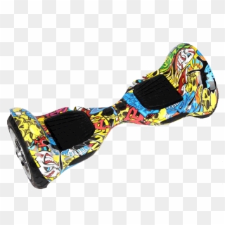 Graffiti Hoverboard 10 Inch Big Tires Bluetooth Speaker - Hoverboard Colorful, HD Png Download