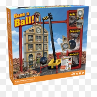 Demolab Wrecking Ball Back R - Lego, HD Png Download