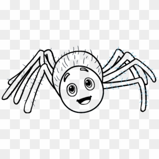 Drawing Spiders - Drawing, HD Png Download
