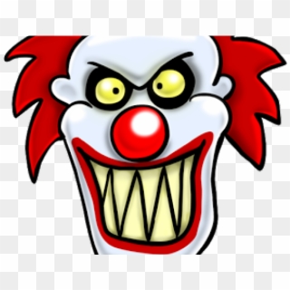 Clown Clipart Killer Clown - Clip Art Creepy Clown, HD Png Download