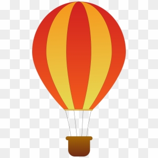 Clipart Free Download Ballon Vector - Clipart On Hot Air Balloon, HD Png Download
