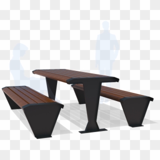 Essence Model Picnic Table For Public Spaces Essenza - Coffee Table, HD Png Download
