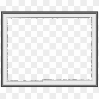 A Map Of Hardee With A Smooth, Dark Grey Frame And - Grey Picture Frame Png, Transparent Png