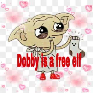 Dobby Dobbythehouseelf Dobbyisafreeelf Dobbyisfree - Harry Potter Cartoon, HD Png Download