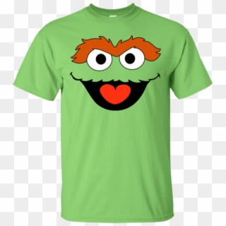 Oscar The Grouch Face, HD Png Download