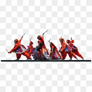 Raas Dancers - Garba Dance Of Gujarat, HD Png Download