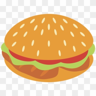 Download Chicken Burger ▽ - Burger Clipart, HD Png Download