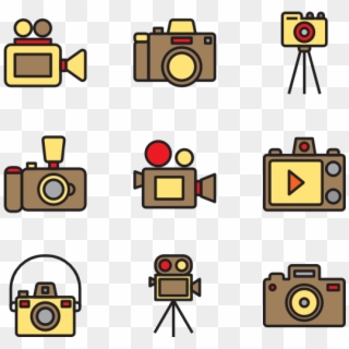 Camera - Cleaning Cute Icon, HD Png Download