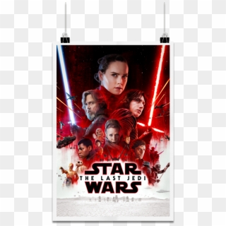 The Last Jedi Is A 2017 Sci-fi/action Film Written - Star Wars The Last Jedi Itunes, HD Png Download
