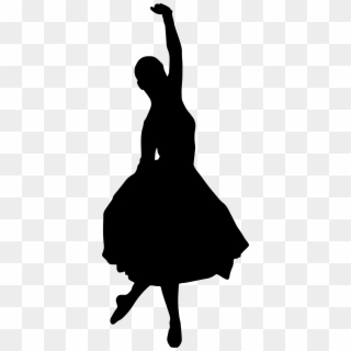 This Free Icons Png Design Of Elegant Ballerina Silhouette, Transparent Png