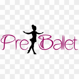 Little Ballerina Silhouette , Png Download - Pre Ballet Clip Art, Transparent Png