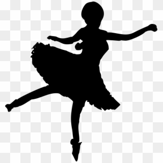 Download Free Png Ballerina - Silhouette, Transparent Png