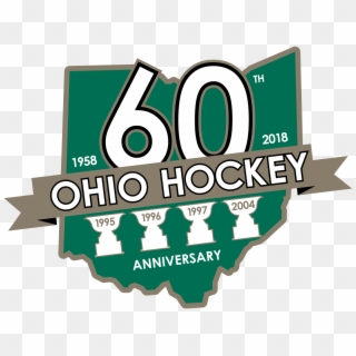 Ohio Hockey Celebrates Its 60th Anniversary - Love, HD Png Download