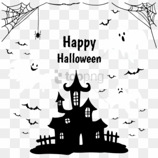 Free Png Download Customize Your Own Holiday Banner - Happy Halloween Png Preto, Transparent Png