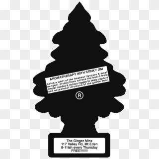 Stinky Grooves - Car Air Freshener Pine Tree, HD Png Download