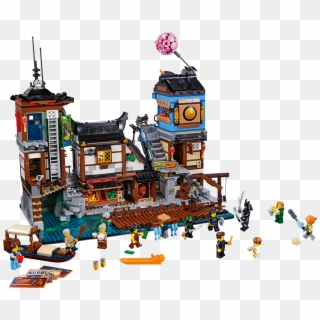 Assortment - Lego Ninjago City Docks, HD Png Download