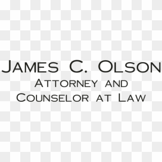 Olson Attorney And Counselor At Law - Wedding, HD Png Download