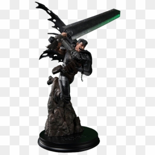 Black Swordsman 27” Statue - Black Swordsman Guts Statue, HD Png Download