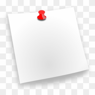 Blank Paper Png - Hoja Con Clip Png, Transparent Png