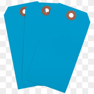 Brady Blank Paper Tag Range Blue - Art Paper, HD Png Download