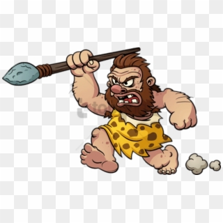 Free Png Download Hunting Caveman Png Images Background - Cave Man, Transparent Png
