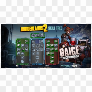 Created With The Skill Tree Builder On The Borderlands - Borderlands 2 Deathtrap, HD Png Download