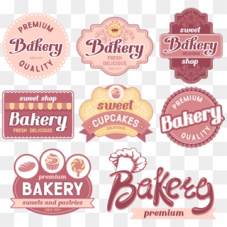 Bakery Label Stock Photography Clip Art - Sticker Para Postres, HD Png Download